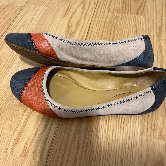 See By Chloe Vero Cuoio Tri-Colour Flats - Picture 3 of 3